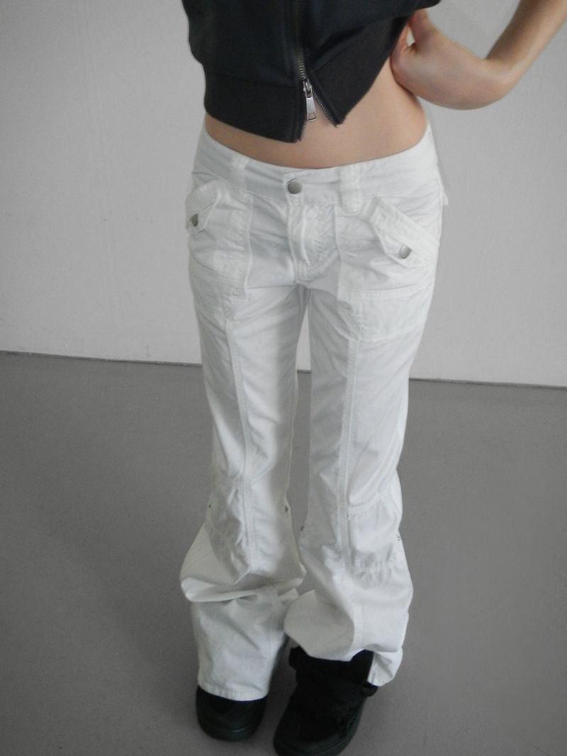 crispy 81 straight pants(2 color)