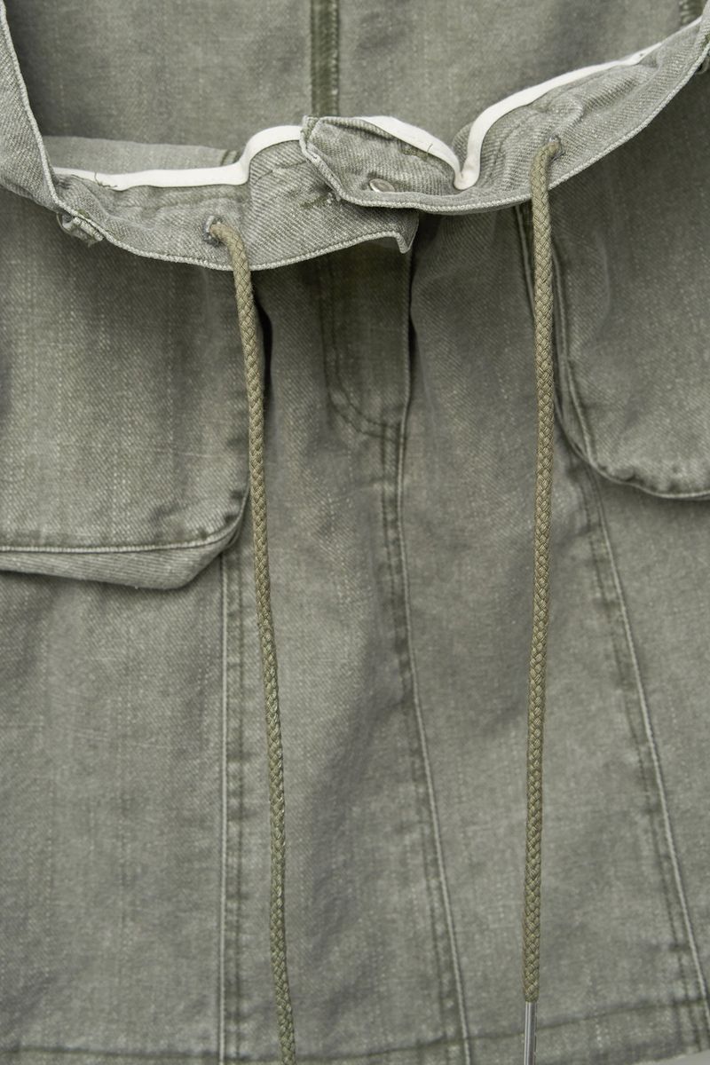 (W) Weth Washed Skirt (2color)