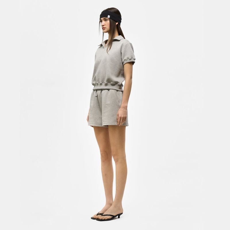 LIGHT POLO SHIRTS SET_MELANGE GREY