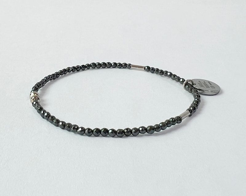 GEM STONE HEMATITE BRACELET