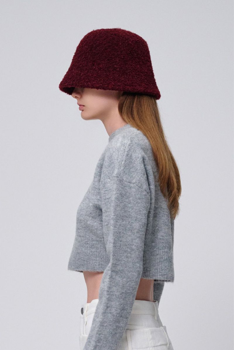 CCHINI knit hat_wine
