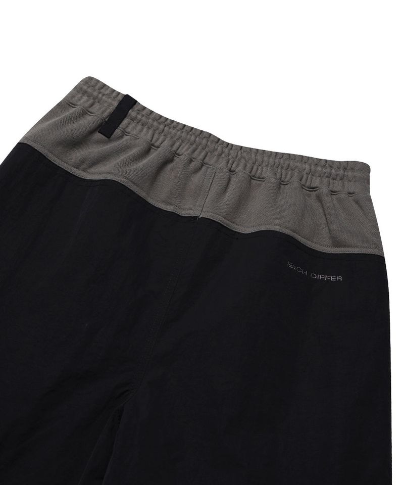 PIPPING MIX PANTS_BLACK