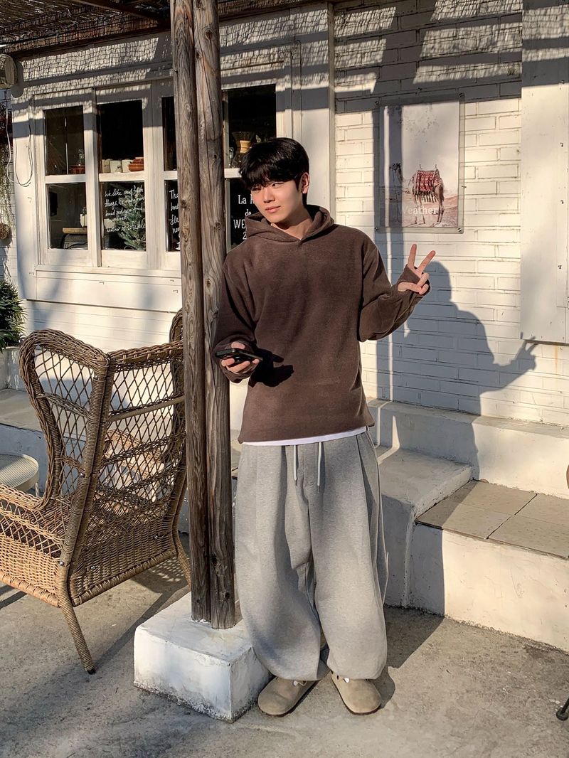  Ched fleece warmer hoodie