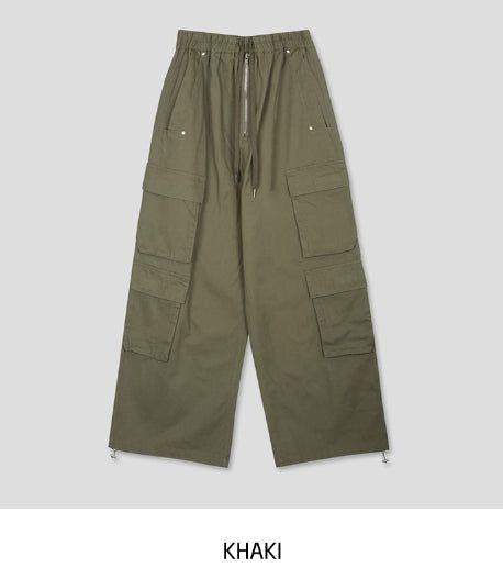 ruby zipper wide cargo pants