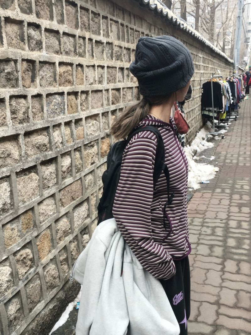 Bebe Stripe Fleece Hoodie (4c)
