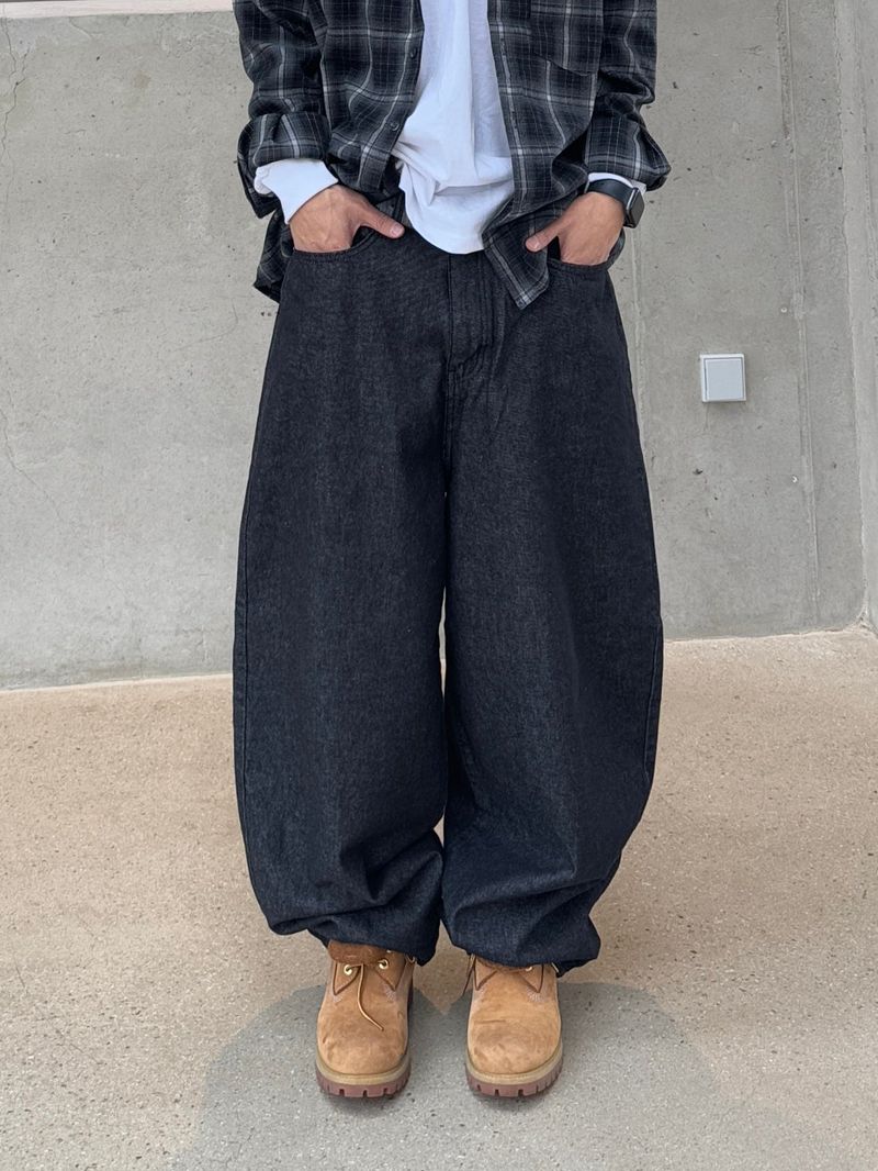 GROOM(グルーム)の「Non-Fade Balloon Denim Pants (No.854)(Pants)」