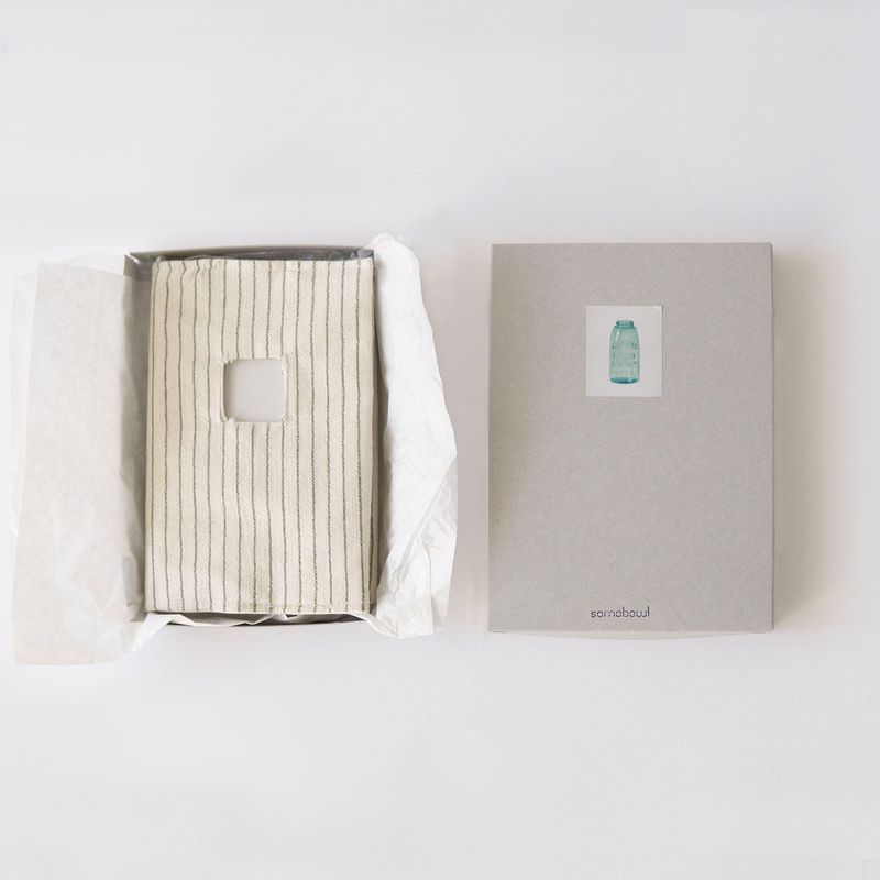[MADE] Window stripe book cover_Sky blue