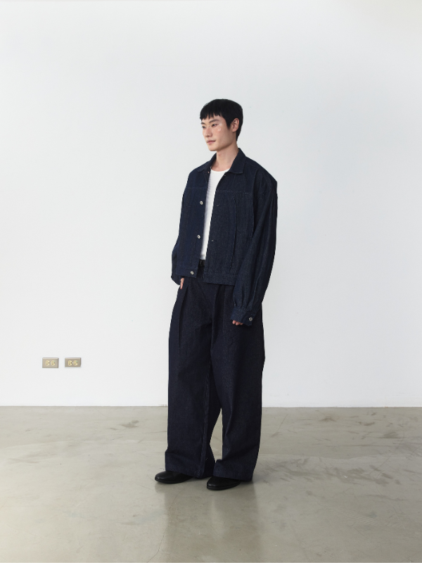JT3 Structured Stitch Denim Jacket