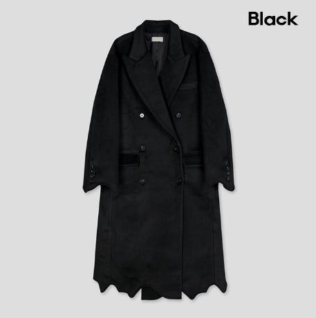 Leak damage wool double coat