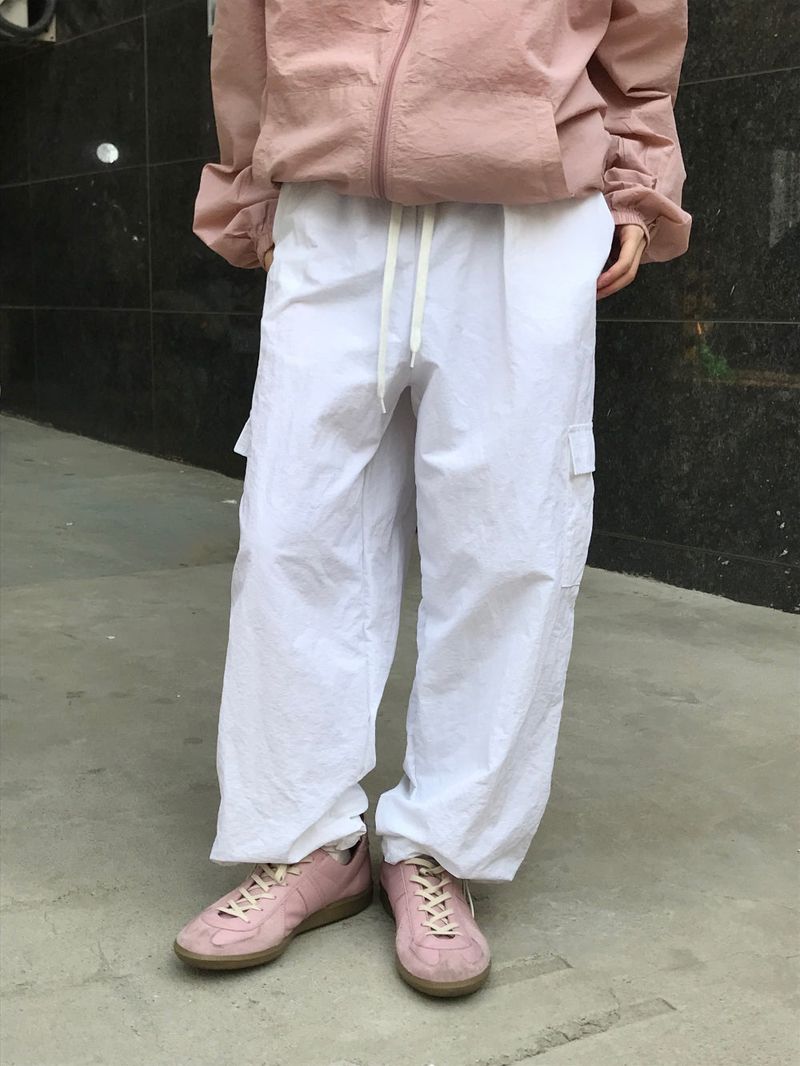 Elemental nylon pants