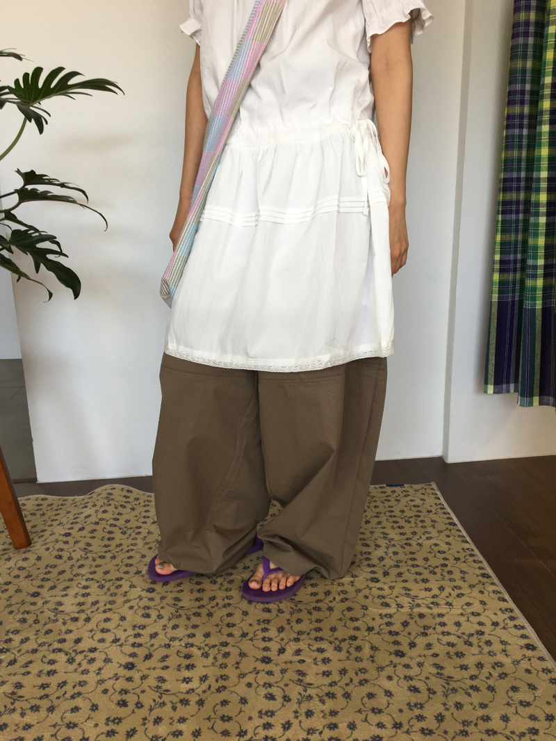By Button Balloon Pants (2color)