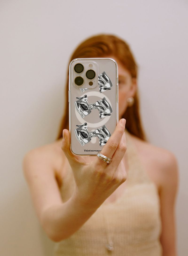 Pleated Ribbon Phone Case Magsafe