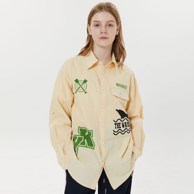 Graphic oversize shirts