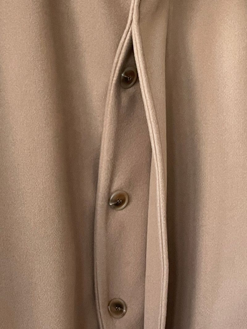 Constant high neck long coat
