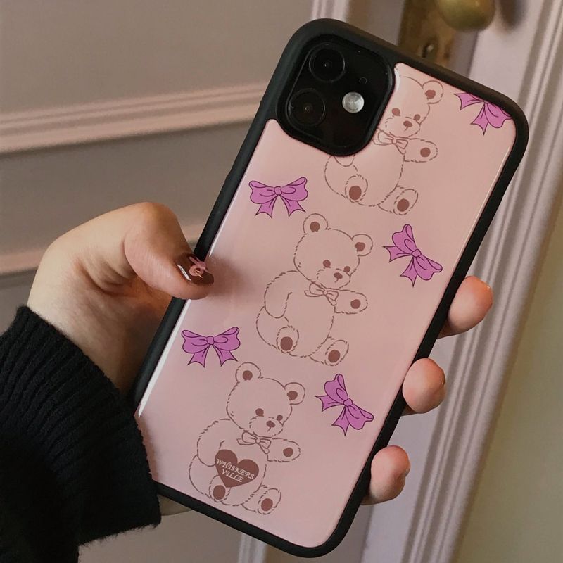 [MADE]Ribbon Bear Epoxy Case