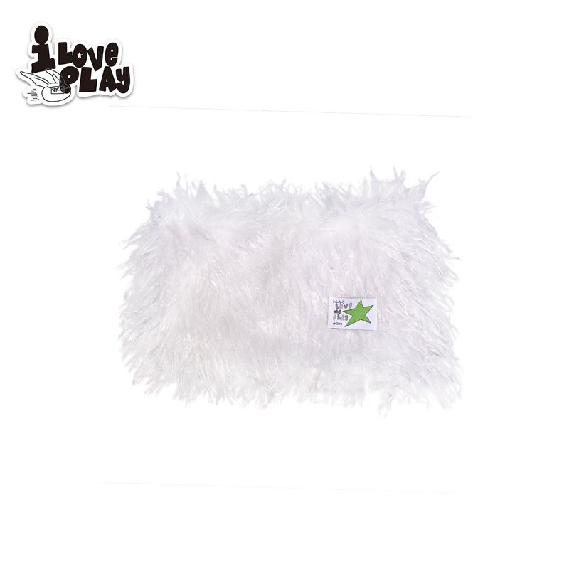 loveplayshop "Lucky Star No. 23" 両面キャップデザインのストライプファーハット