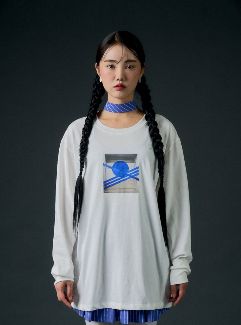 rram（アラーム）の「Gallery t-shirt (white)（Tops）」