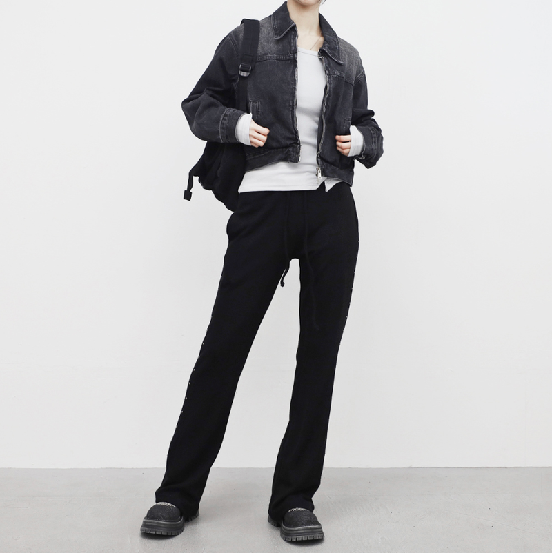 NONCODE（ノンコード）の「Terrion Stud Bootcut Pants（Pants）」