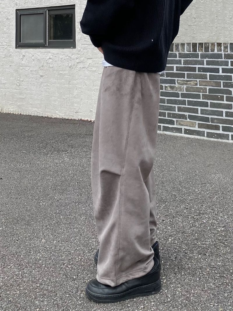 Dan Suede Balloon Pants 3C