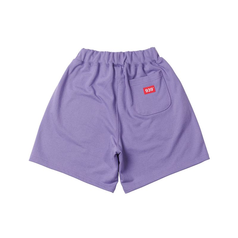 939 LOGO SWEAT SHORTS (LAVENDER)