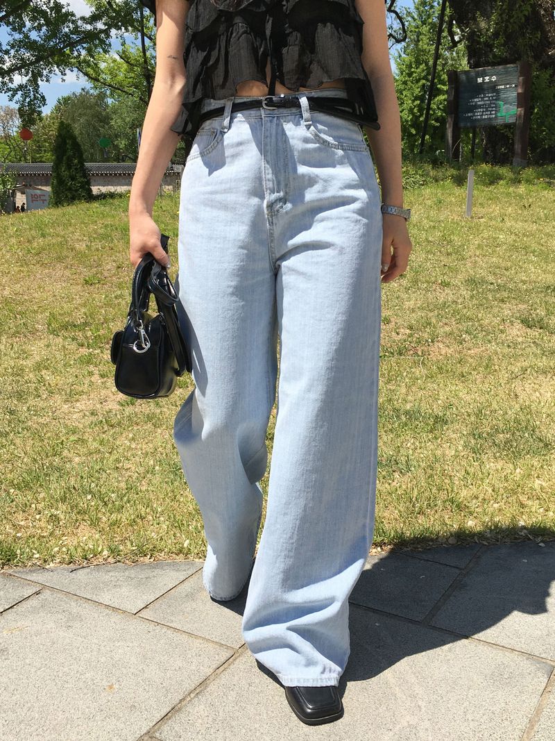 Genie Light blue Bootcut Denim