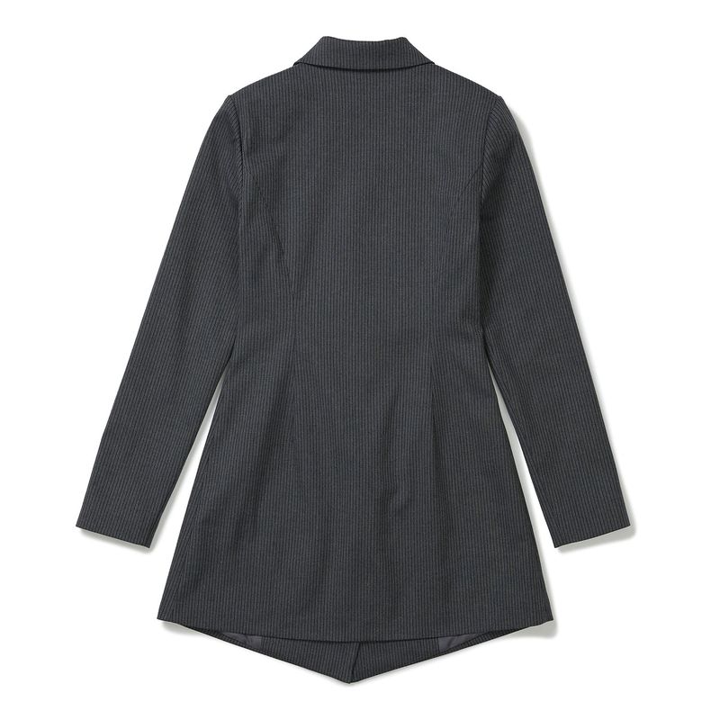 テーラードミニジャケット / Taylor Mini Jacket Dress [GREY]