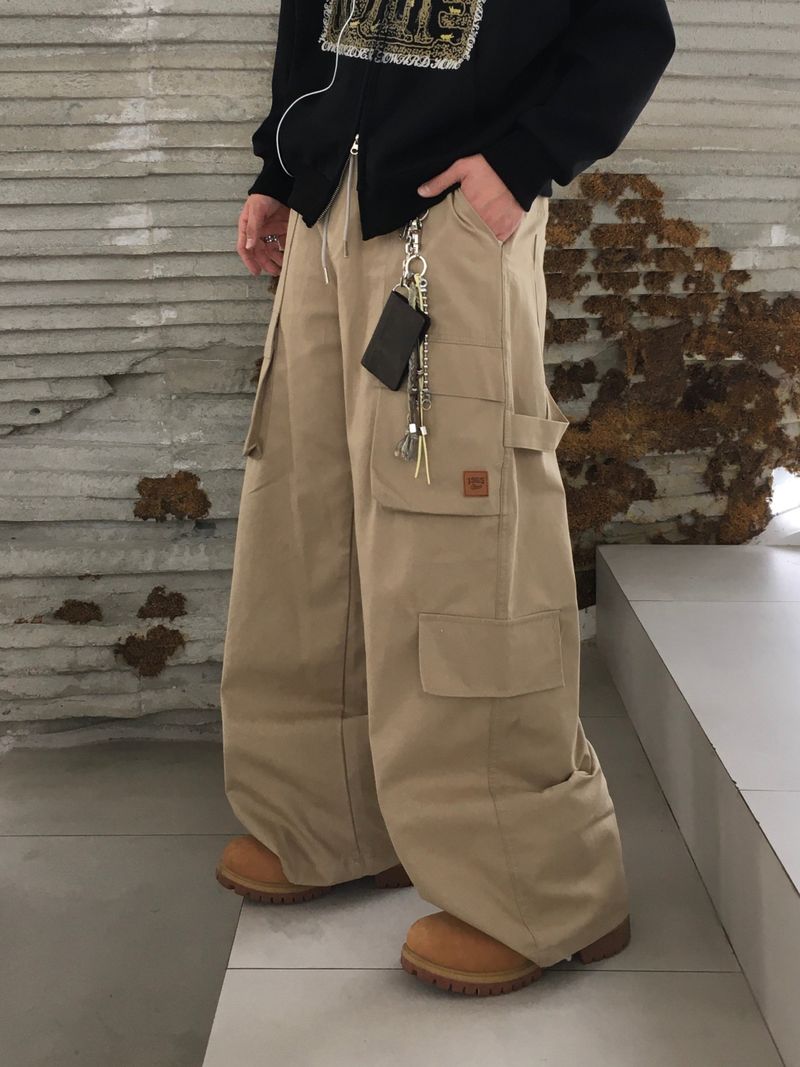 SSROOM(エスエスルーム)の「Grid Patch Work Cargo Pants 3C(Pants)」