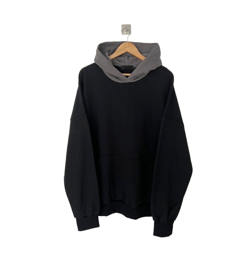 COVER TWO TONE LOOSEFIT HOODY
