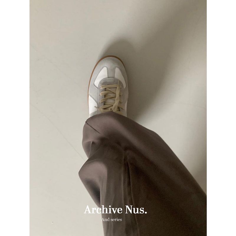 HUKE（フック）の「Nus. Signature Wide Belt Slacs （Pants）」