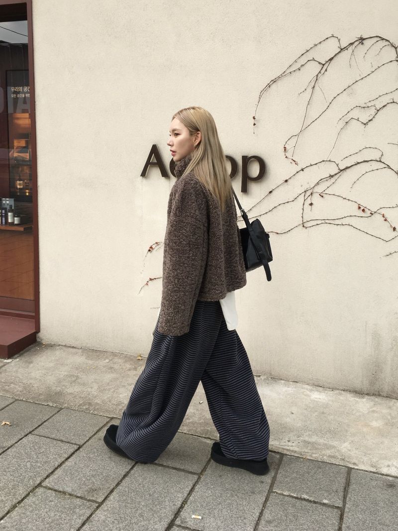 [Ritcore MADE] Striped Fleece Pants (3c)