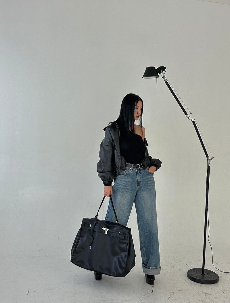 Lock set tote & cross big bag
