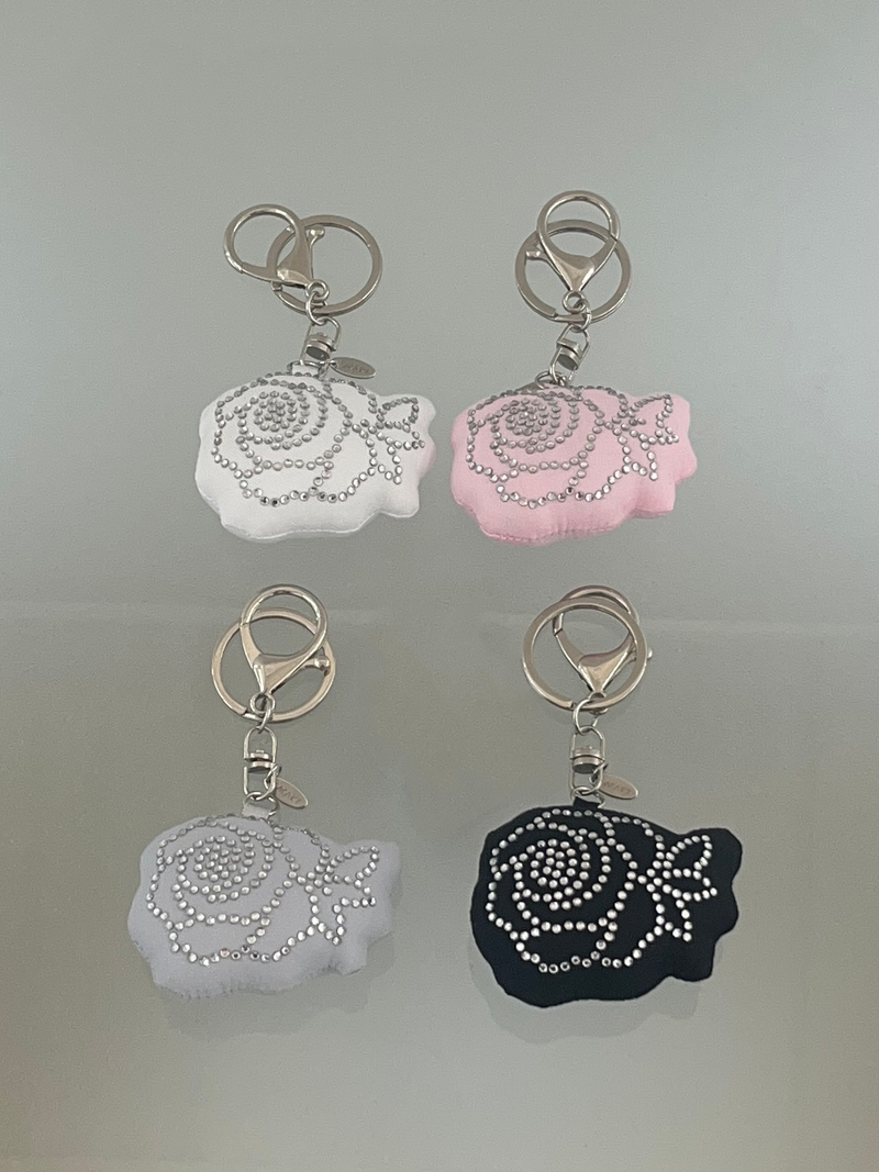 VACANCY（ヴァカンシー）の「[MADE] Twinkle cushion keyring - rose（Toys/Key Holders）」