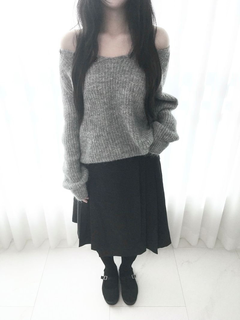 コージーラブニット (knit+muffler set)