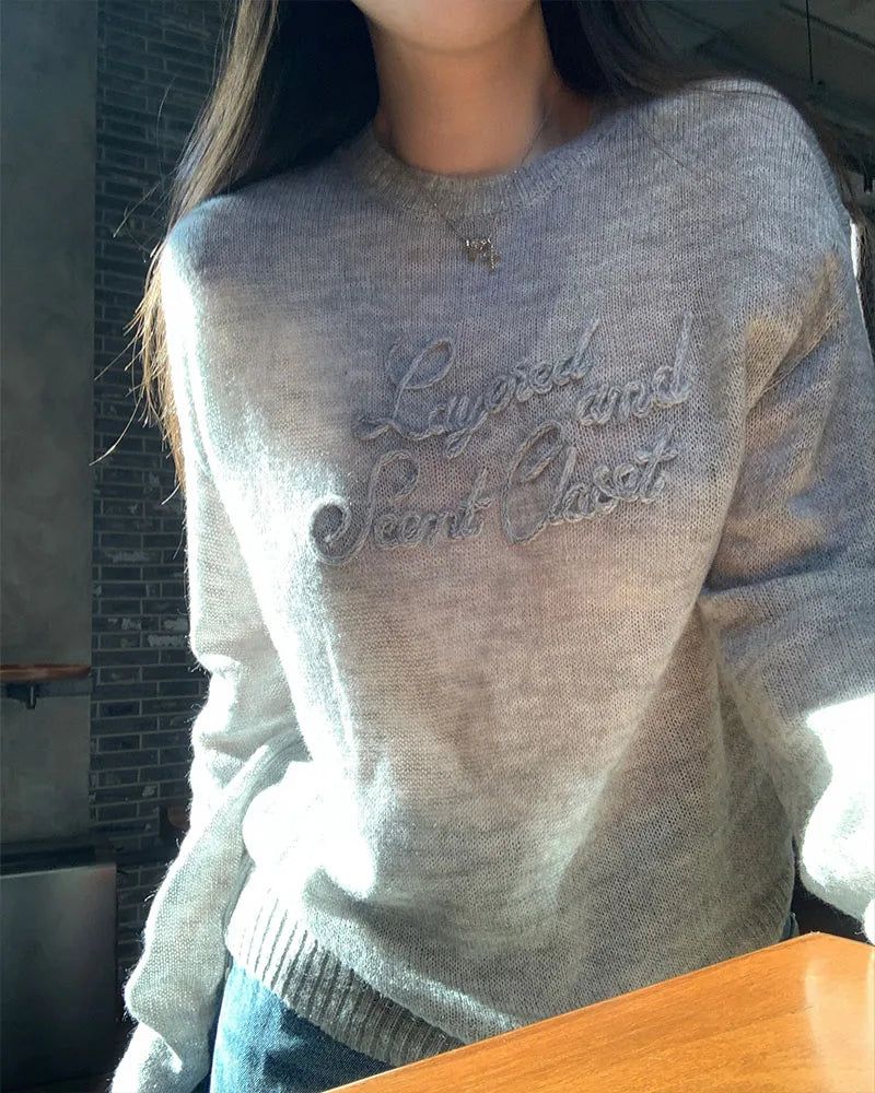 [ORIGINAL] Sofer Airy Round-Neck Knit
