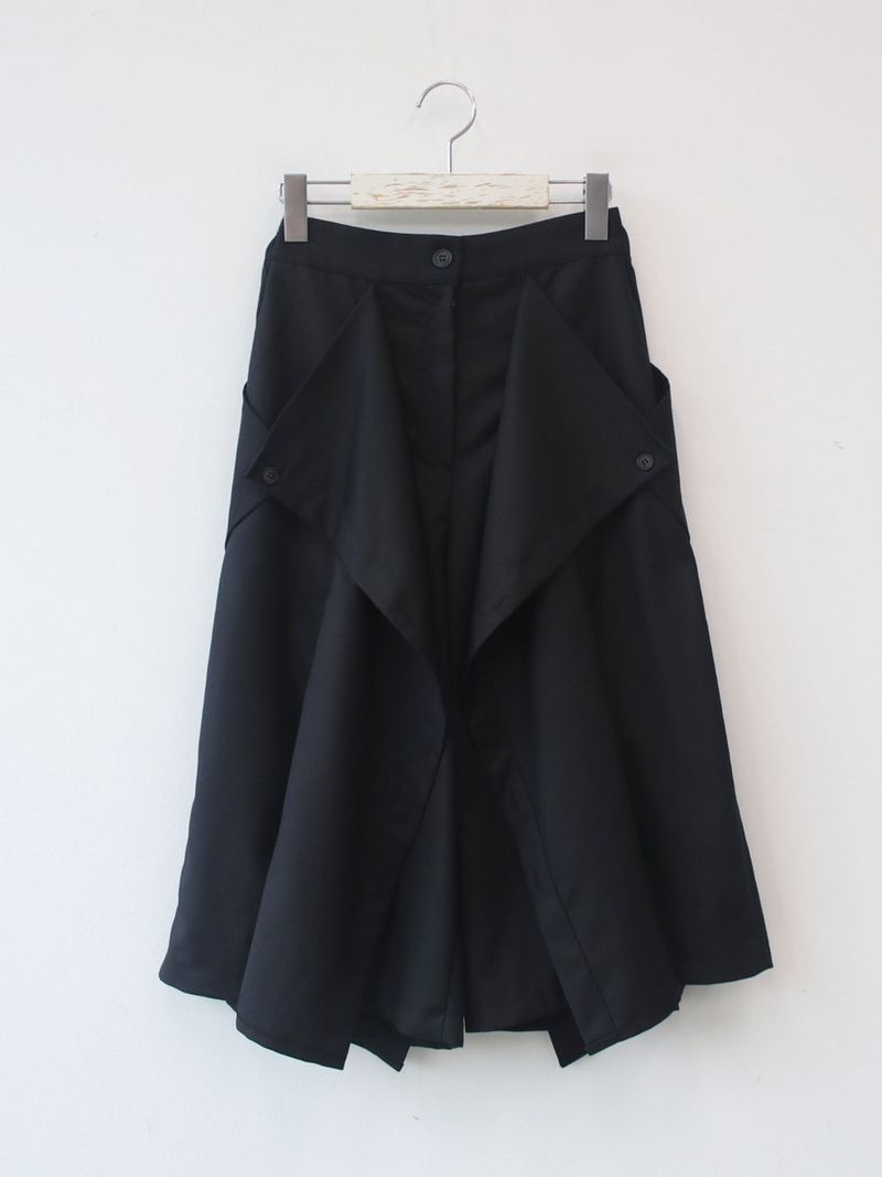 button bermuda slacks