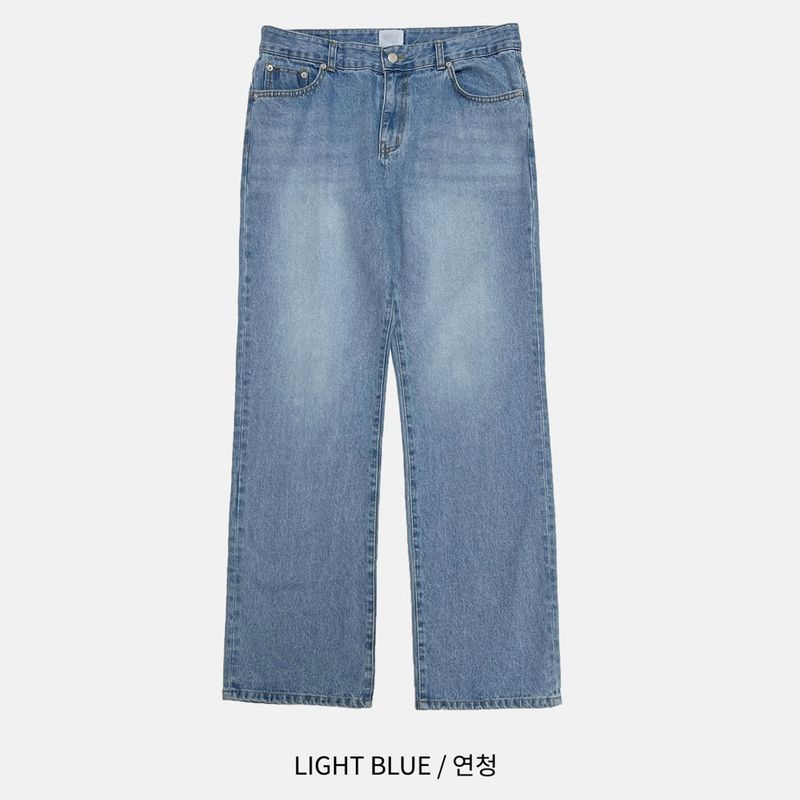 NEVER SEMI DENIM PANTS(S~XL)