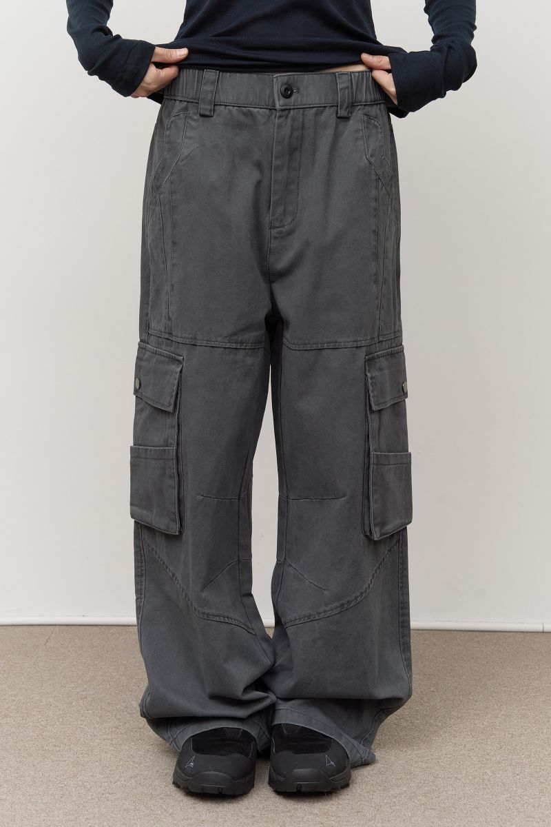 Coke Washed Cargo Pants