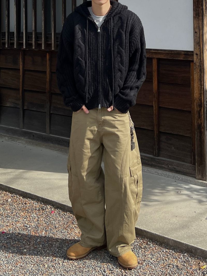 Vesper Curved Cargo Pants (3 Colors)
