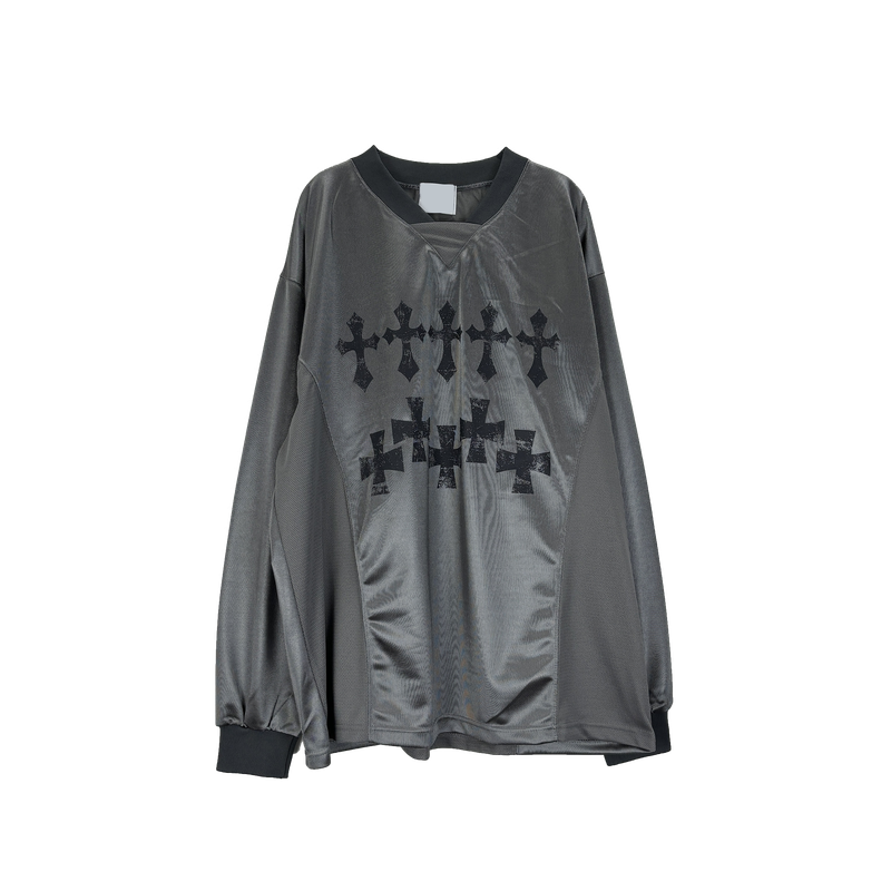 d cross jersey long-sleeve