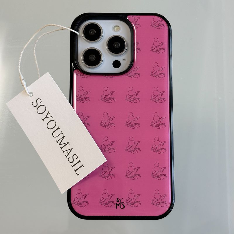 Tattoo Color Pink epoxy bumper case