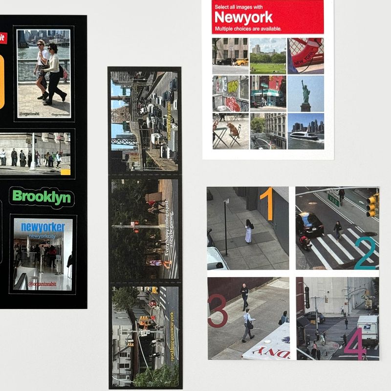 oab newyork pack / scrap sticker set