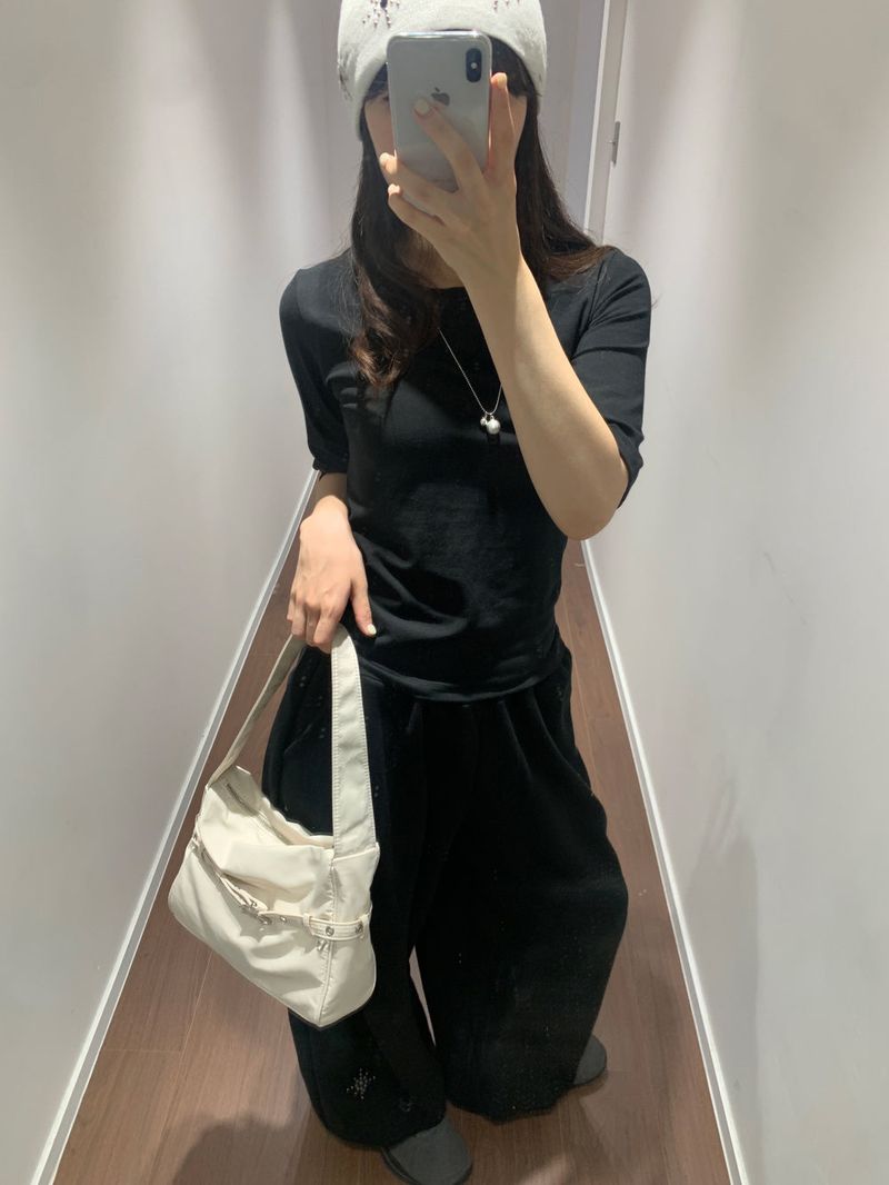 Wheel Buckle Up Shoulder Bag  (4color)