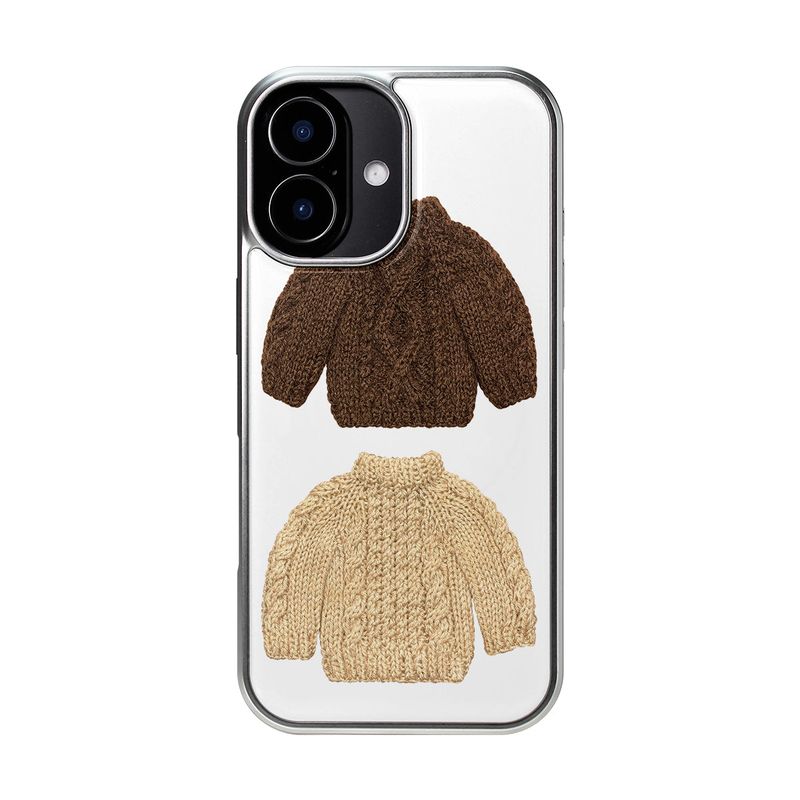 MINI SWEATER SET SILVER EPOXY CASE