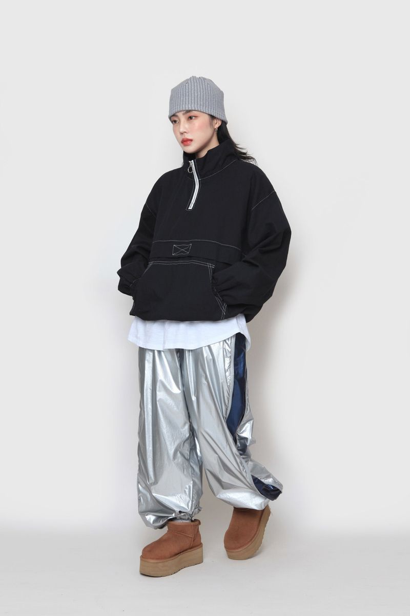 Stitch washing anorak