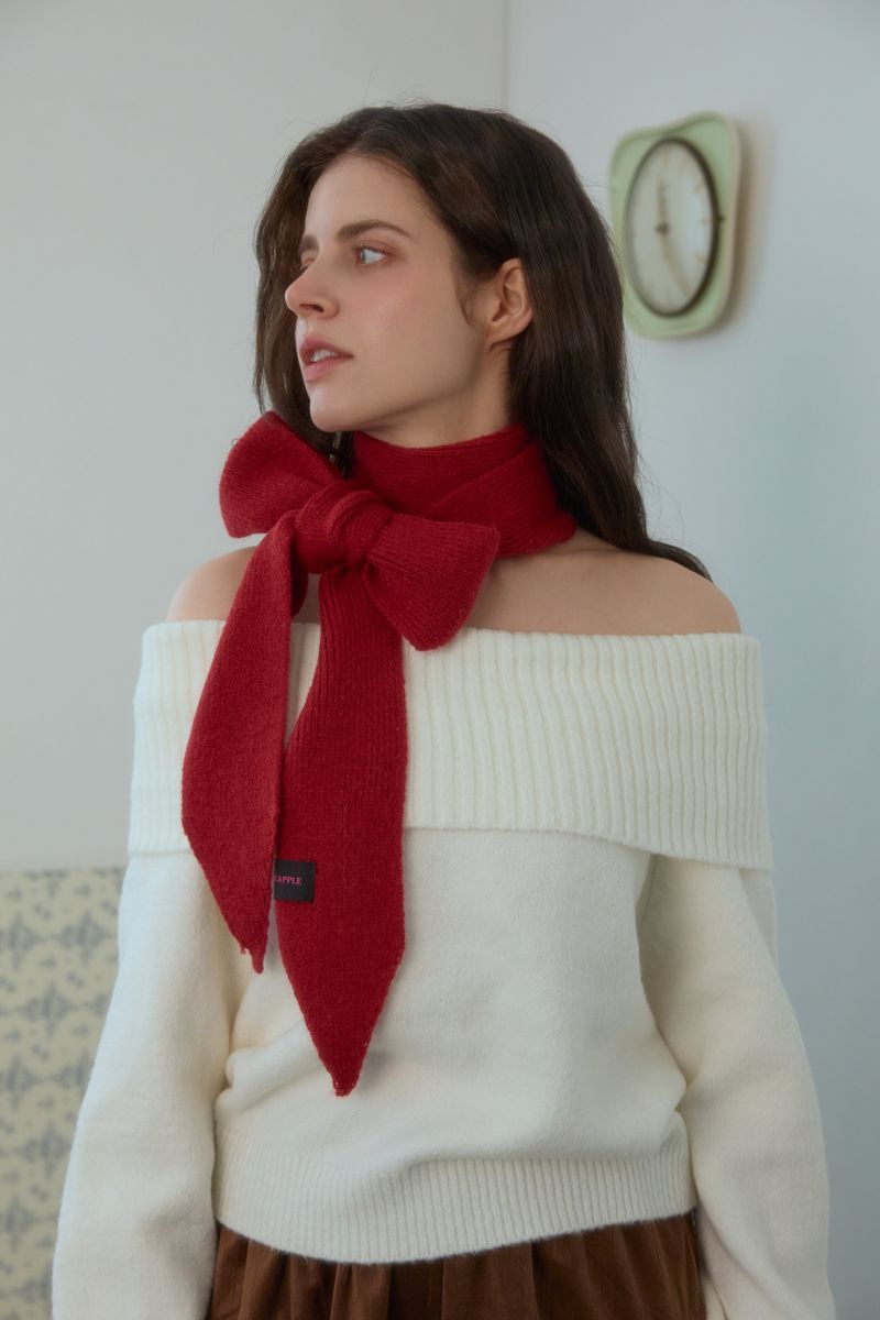 PINK PINEAPPLE(ピンクパイナップル)の「SOFT RIBBON TIE MUFFLER(Fashion Accessories)」