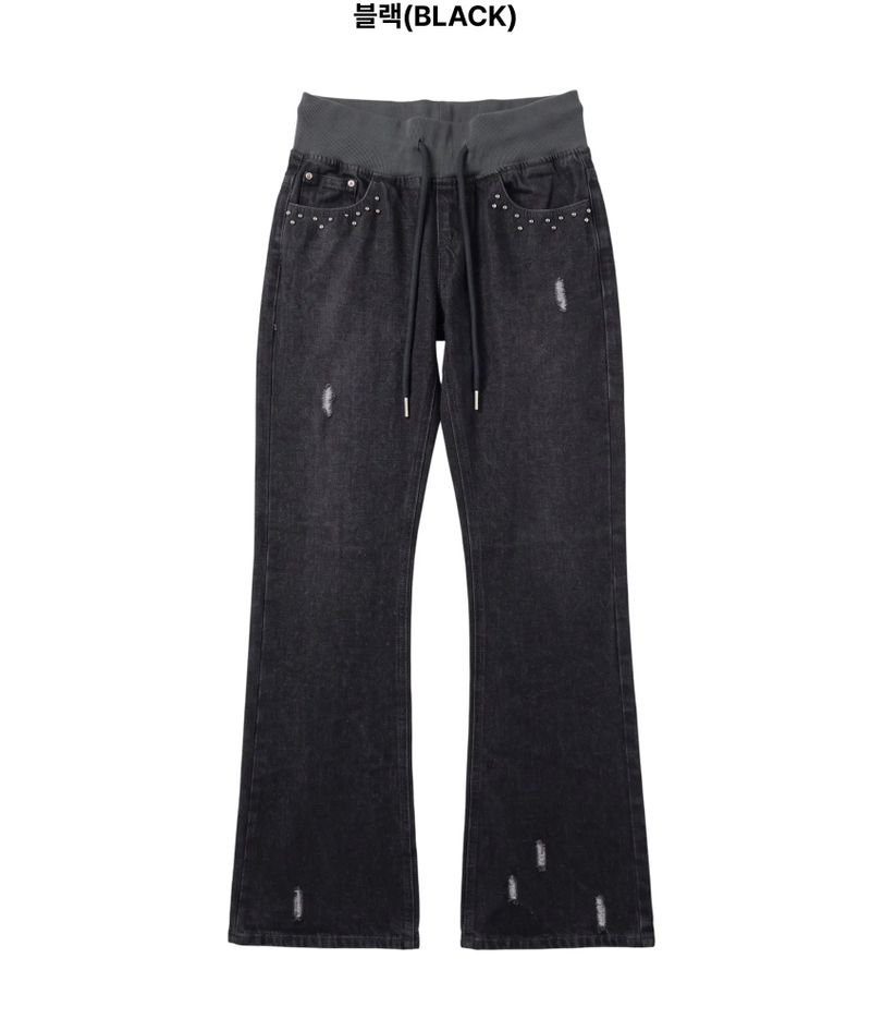 Ruin Layered Banded Bootcut