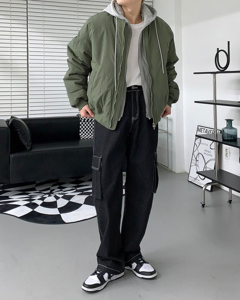 GT Padding Hooded Aviation Jumper (3 colors)