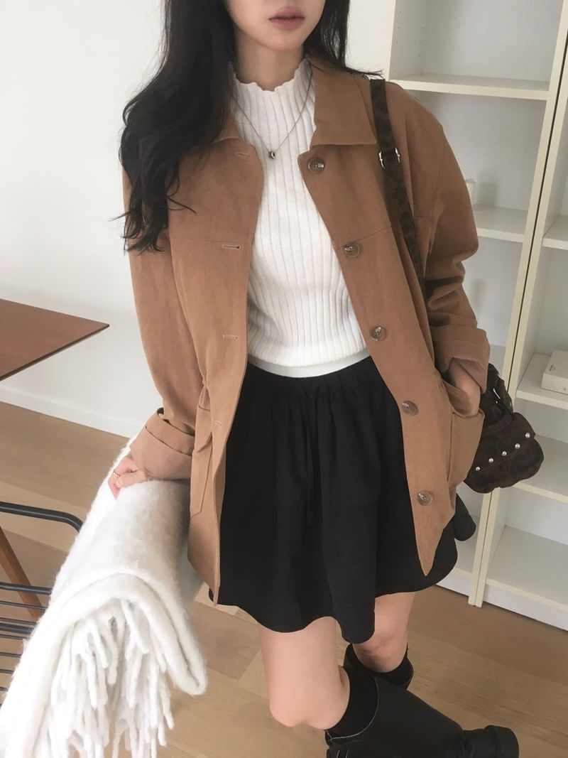moroi(モロイ)の「biscuit cotton jacket(Jackets/Outerwear)」