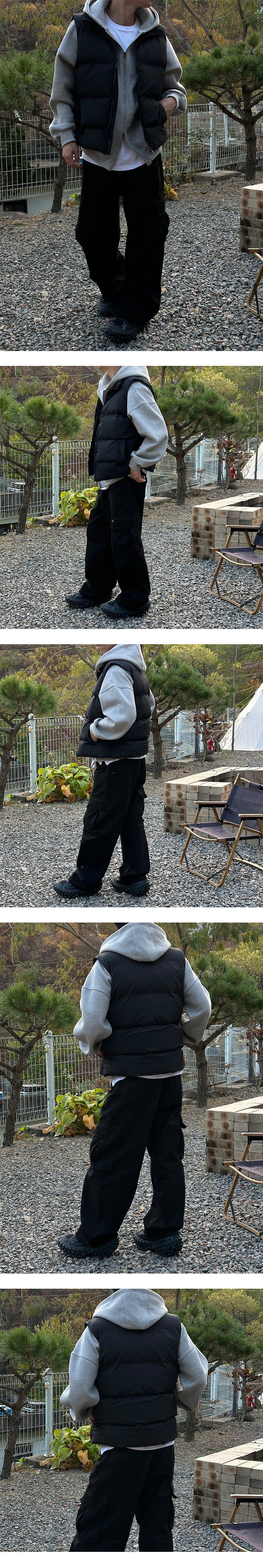  [F/W] Basic padding vest(3color)