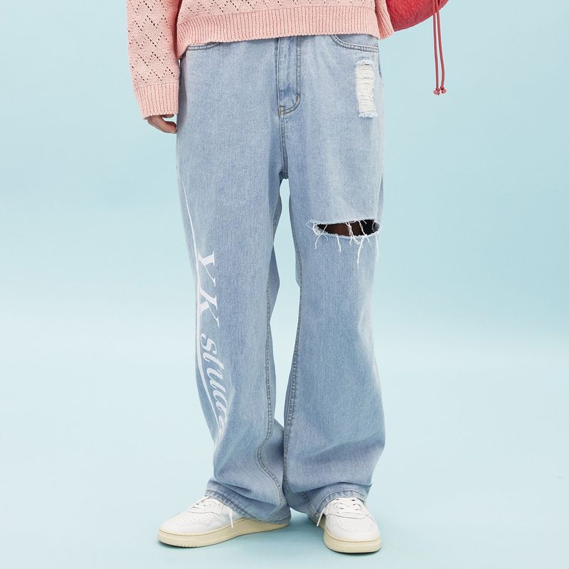 WaiKei(ワイケイ)の「Painting denim pants(Pants)」